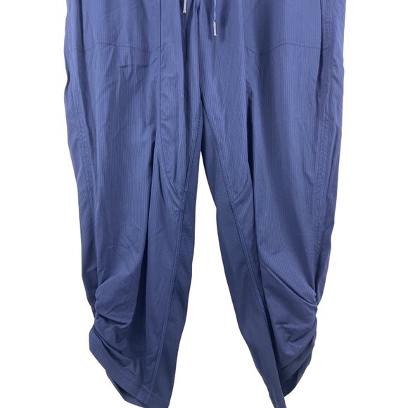 Lululemon Women's 14 Dance Studio Crop Pant Navy Blue Athleisure Yoga - Picture 3 of 7